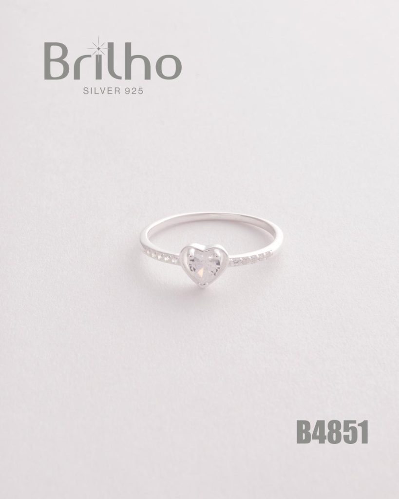 AN001-35 ANILLO CORAZON EN PLATA LEY 925