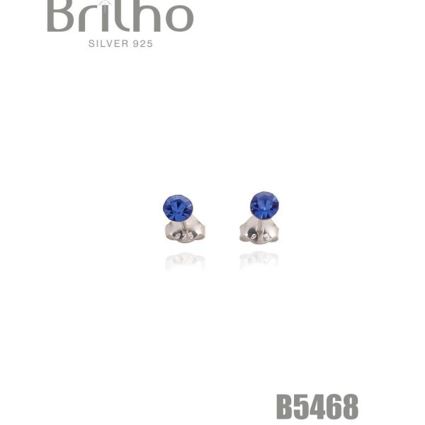 T3N209 TOPO  CIRCON 6MM  X3 EN PLATA LEY 925