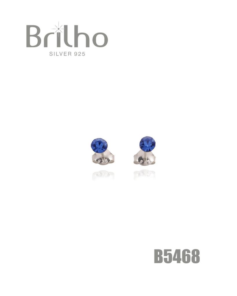 T3N209 TOPO  CIRCON 6MM  X3 EN PLATA LEY 925
