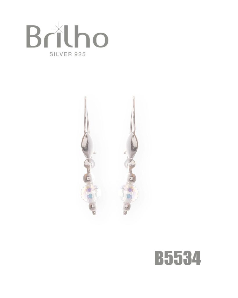 T12N020 ARETE BOLA  EN PLATA LEY 925