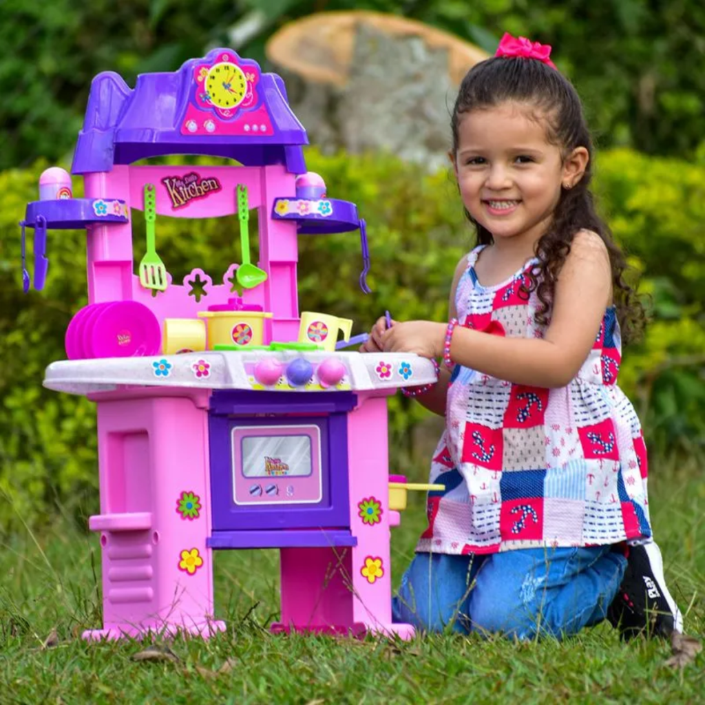 Cocina de Plastico Fucsia