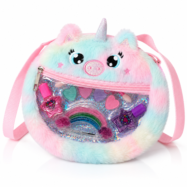 Kit de Maquillaje Infantil Arcoíris y Brillos
